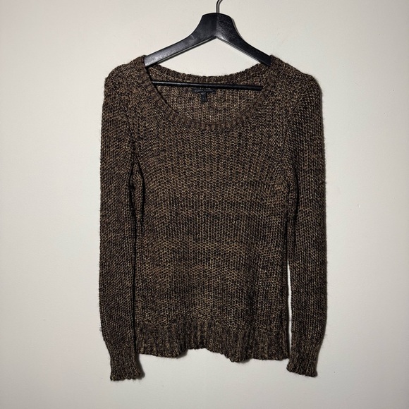 Eileen Fisher Metallic Ballet-Neck Shaped Sweater size Small - Picture 3 of 10